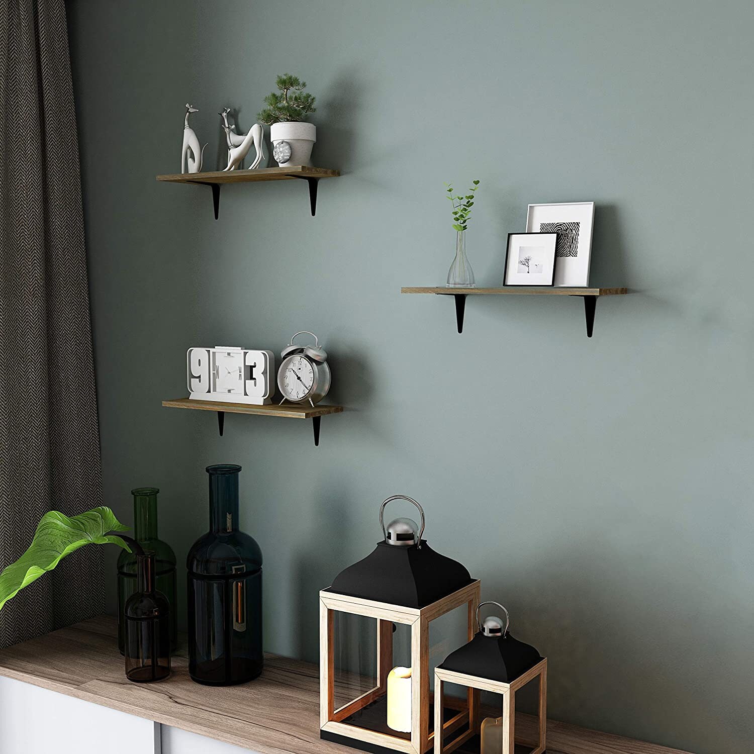 Estantes flotantes estantes de almacenamiento de pared de | Etsy