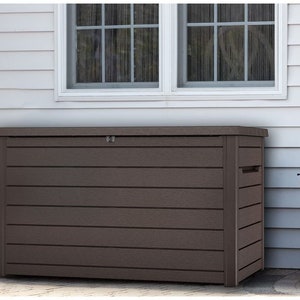 XXL 230 Gallon Plastic Deck Storage Container Box Outdoor | Etsy