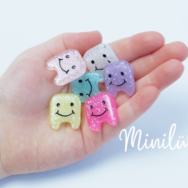 CUTE tooth coins :) 6pcs COLLECTION