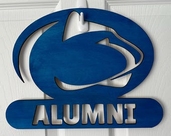 Personalized PSU Penn State Wooden Sign