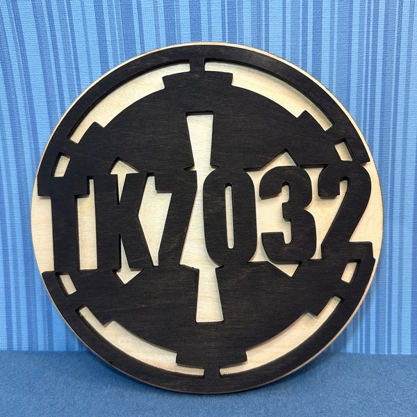 501st Legion Personalized 2-Layer Wood Desk / Wall Sign / Plaque