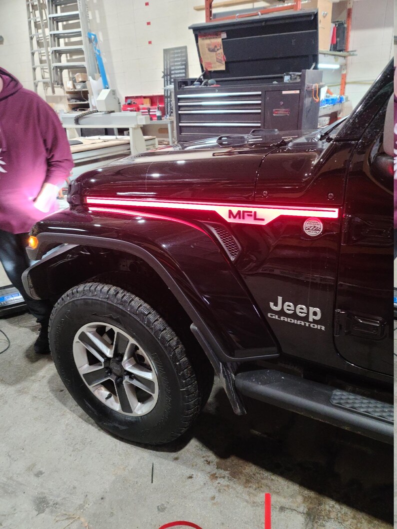 JEEP XL LED Side Badges Etsy