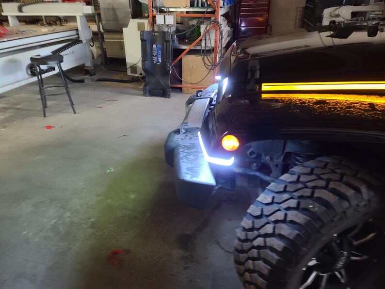 JEEP Fender Trim Lights set of 2 Etsy
