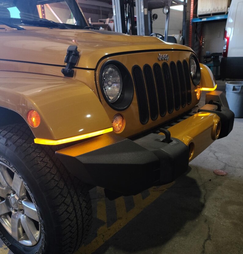 JEEP Fender Trim Lights set of 2 Etsy