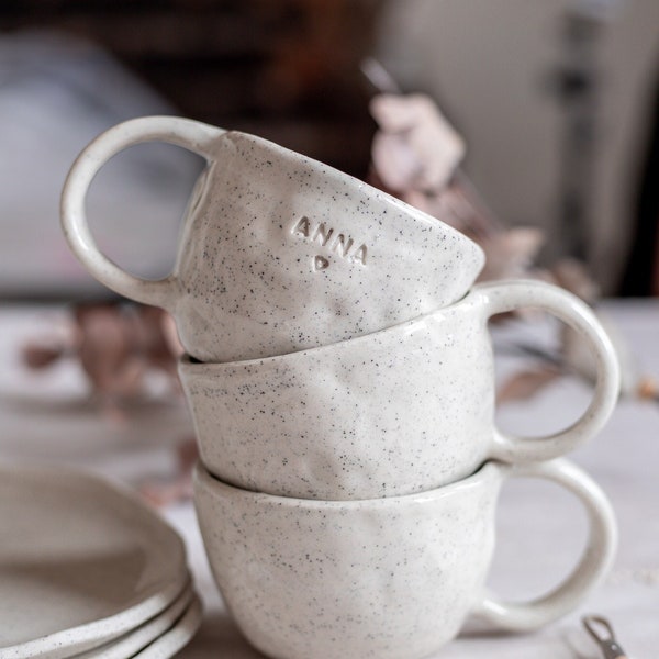 Tazza personalizzata originale, tazza da caffè fatta a mano: scrivici sopra tutto quello che vuoi!