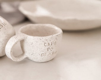 Quirky Espresso Cup - write anything you want on it!