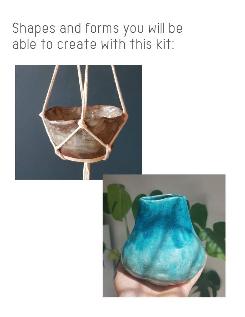 DIY Pottery Kit Make your own pottery mug or ceramic planter Etsy
