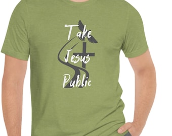 Jesus Tee Jesus T shirt Christian T Shirt Christian Apparel Faith Tee Christian Gift Jesus Shirt Inspirational T Shirt Gift Religious Tee