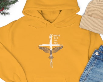 Jesus Hoodie Sweatshirt Jesus Saying Cross Hoodie Men Christian Hoodie Women Faith Apparel Faith Hoodie for Christian Gift Idea