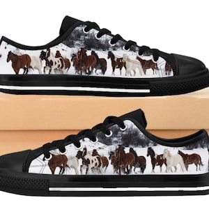 Sneakers with horses on them hot sale