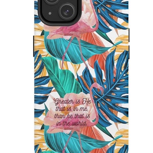 Christian Phone Case iPhone Case Bible Verse Phone Case, Religious Gift, iPhone Christian Gift Phone Case Scripture Gift for Christian Women