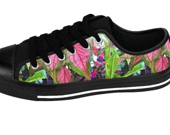 Plant Shoes Houseplants Gift for Plant Lover, Plant Lady Gift Plant Sneakers Garden Shoes Women Teen Plant Shoes