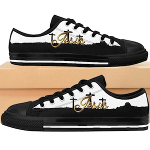 Christian Sneakers Womens Jesus Tennis Shoes Jesus Christian Shoes Faith Sneakers Religious Womens Shoes Christian Gift Women Etsy