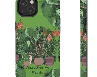 Plant Phone Case iPhone Plants, Plant Gift, iPhone Case Plant Lover, Plant Mom, Plant Dad, Houseplants, iPhone 14, 13, 12, 11 Gift Idea Mom