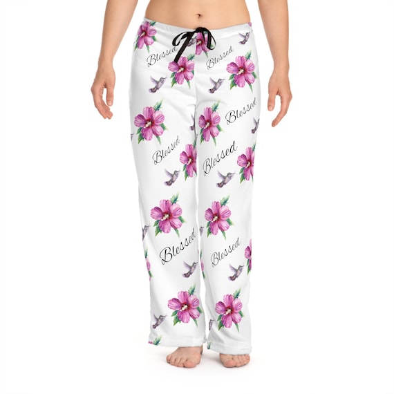 Christian Women s Pajama Pants Blessed Loungewear Faith Pajama Pants Girls Christian Sleepwear Bible God Lounge Pants Etsy Canada