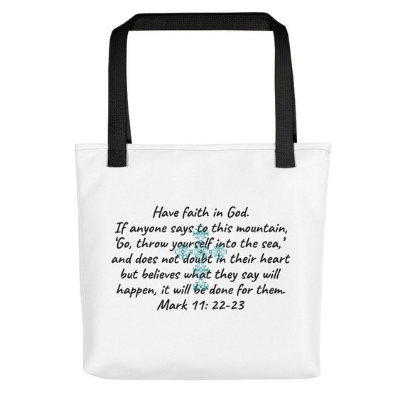 religious tote bags