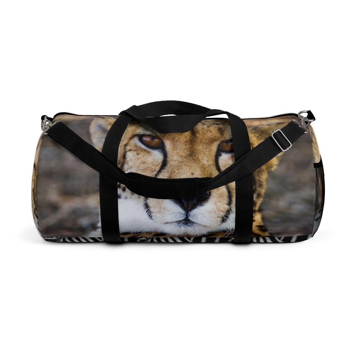 Cheetah Duffle Bag Wildlife Sports Gym Bag Mens Travel Bag Etsy