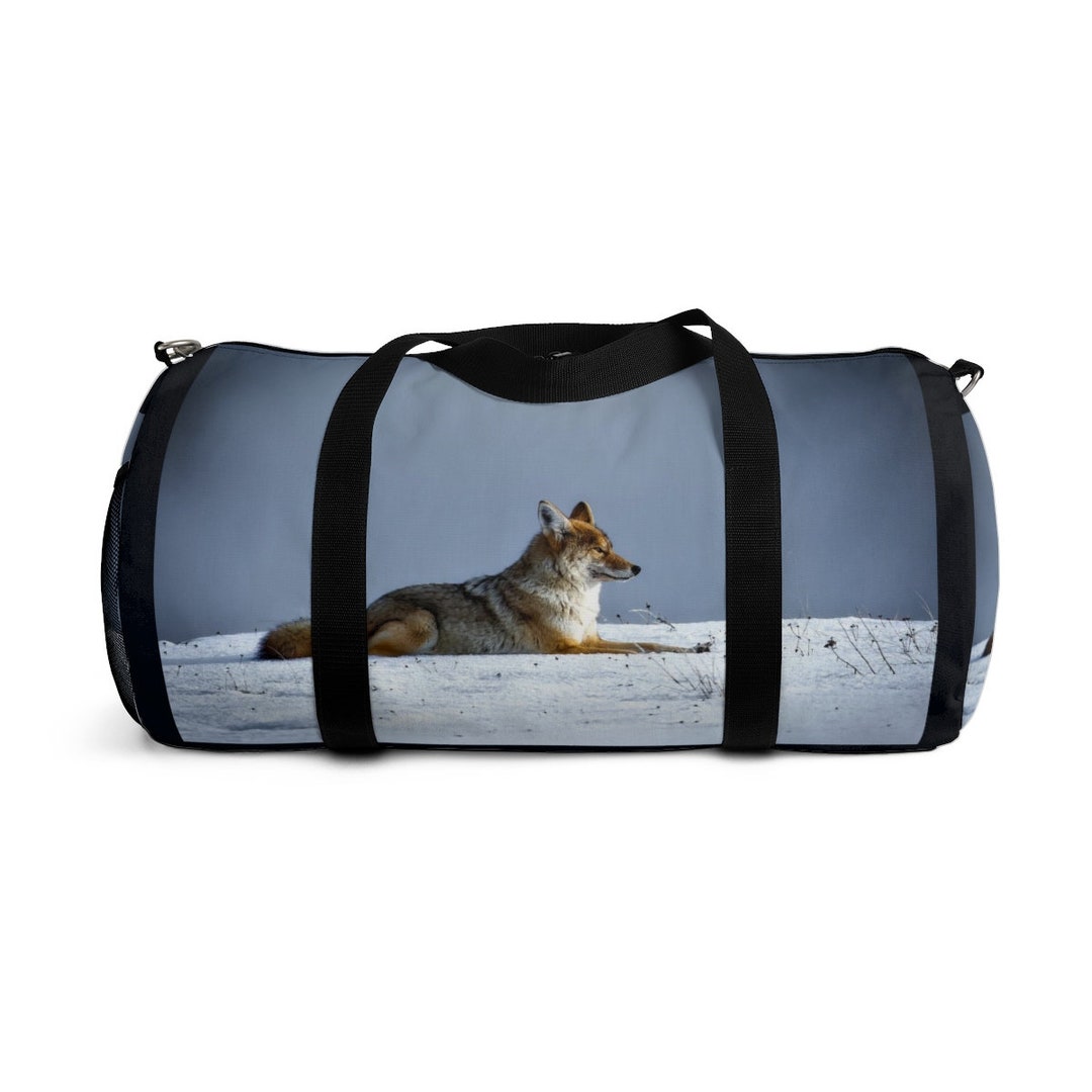 Fox Duffel Bag Traveling Wild Animal Duffle Bag Men Travel Bag Etsy