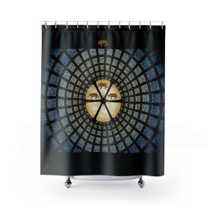 Guitar Shower Curtain Music Bath Decor Guitar Bathroom Set Etsy