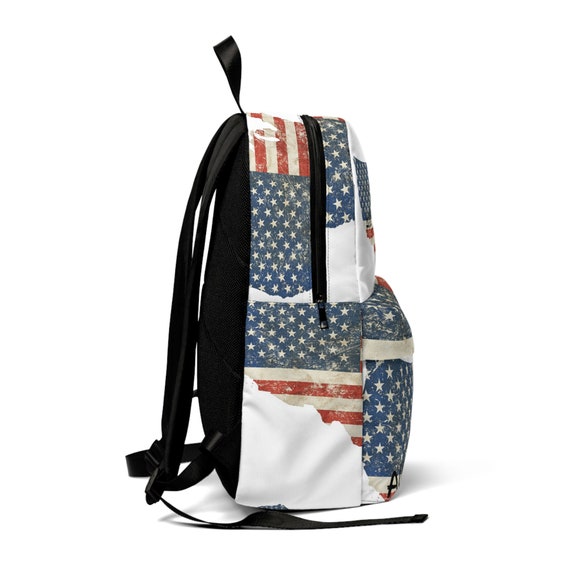 【YOURNUS】American Flag Mega Backpack American Flag Backpack Backpack USA Flag - Classic Style
