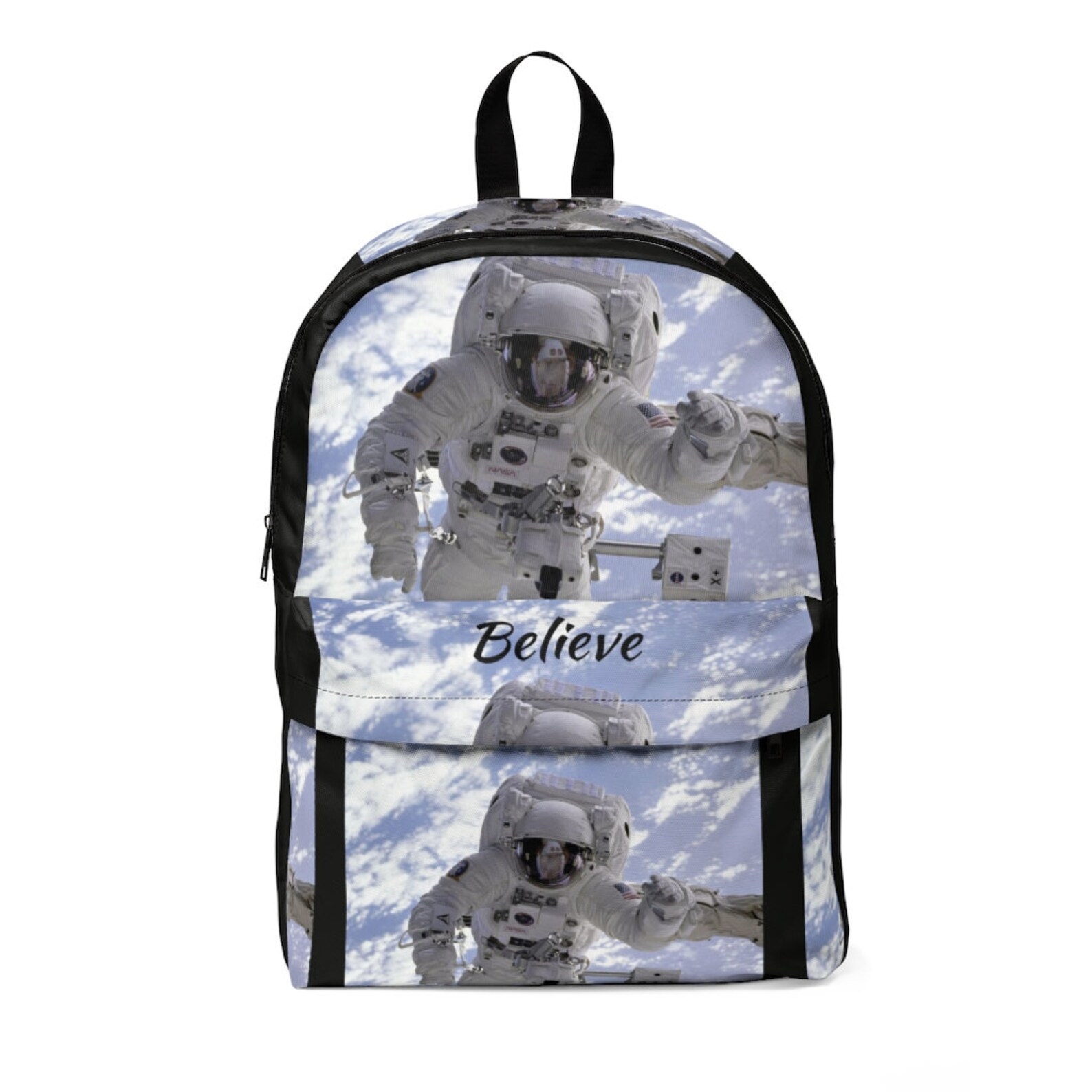 Astronaut Backpack Dream Outer Space Spaceman Boys Backpack Etsy