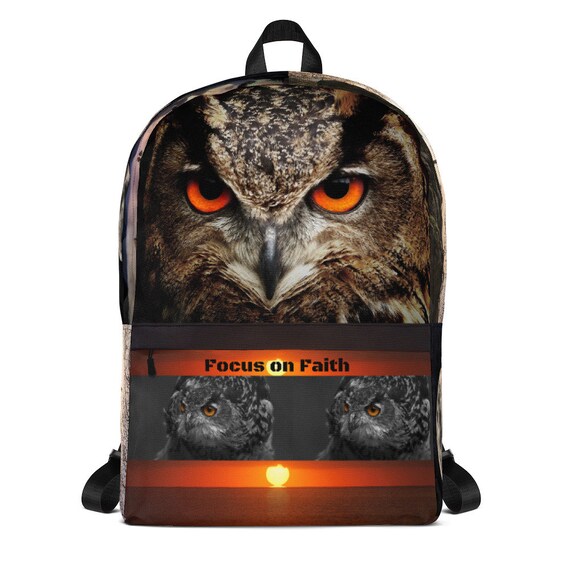 owl book bag