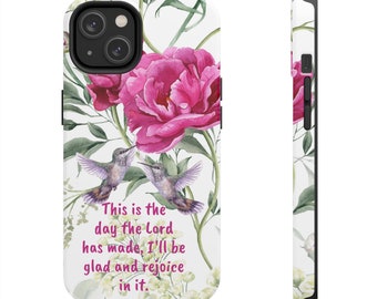 Bible Verse Phone Case iPhone Case Christian Phone Cover Scripture iPhone Case Religious Gift Christian Women Christian Teen Girl Phone Case