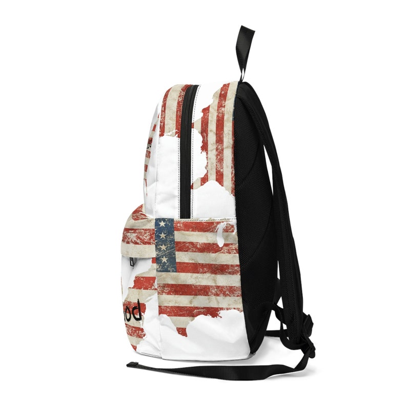 American Flag Backpack USA Patriotic Backpack God Backpack Christian ...