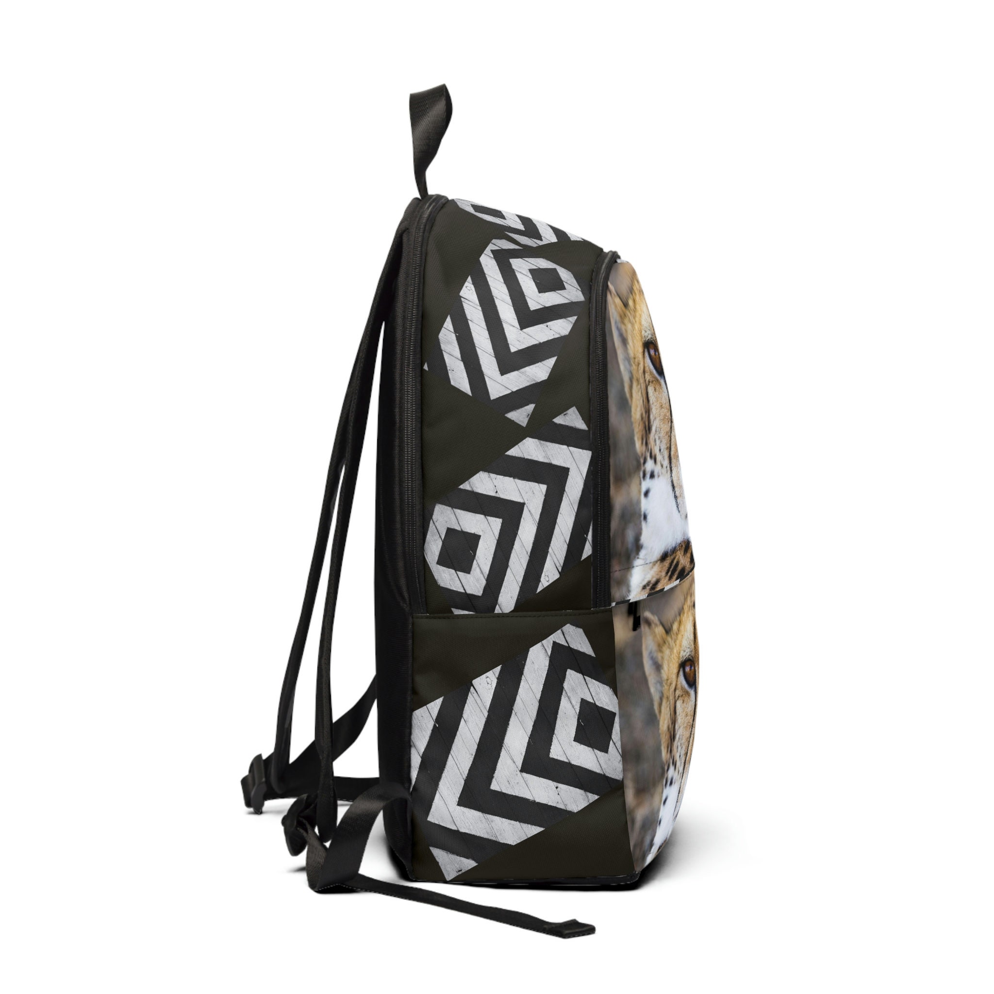 Cheetah Backpack Fabric Pack Wild Animal School Backpack Kids - Etsy