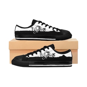 Jesus Christian Sneakers Womens Shoes Jesus Christian Shoes Faith Sneakers Religious Womens Shoes Christian Gift Women