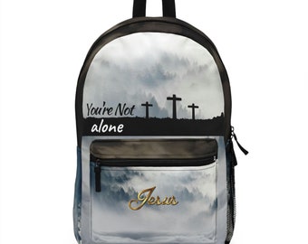 Backpack Jesus Christian Backpack Bible Gift for Christian Teen Religious Gift Student Book Bag Teen Christian Backpack Cross Faith Backpack
