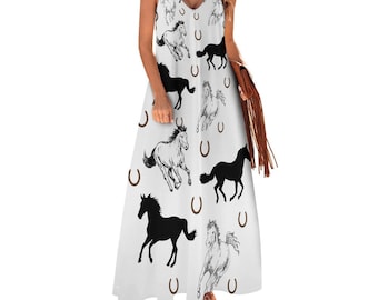 ボ*コ様 soor ploom Dunes Dress Horse PrintM Dunes Dress in Horse Print Morel by Soor Ploom - Last Ones