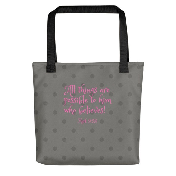 inspirational tote bags