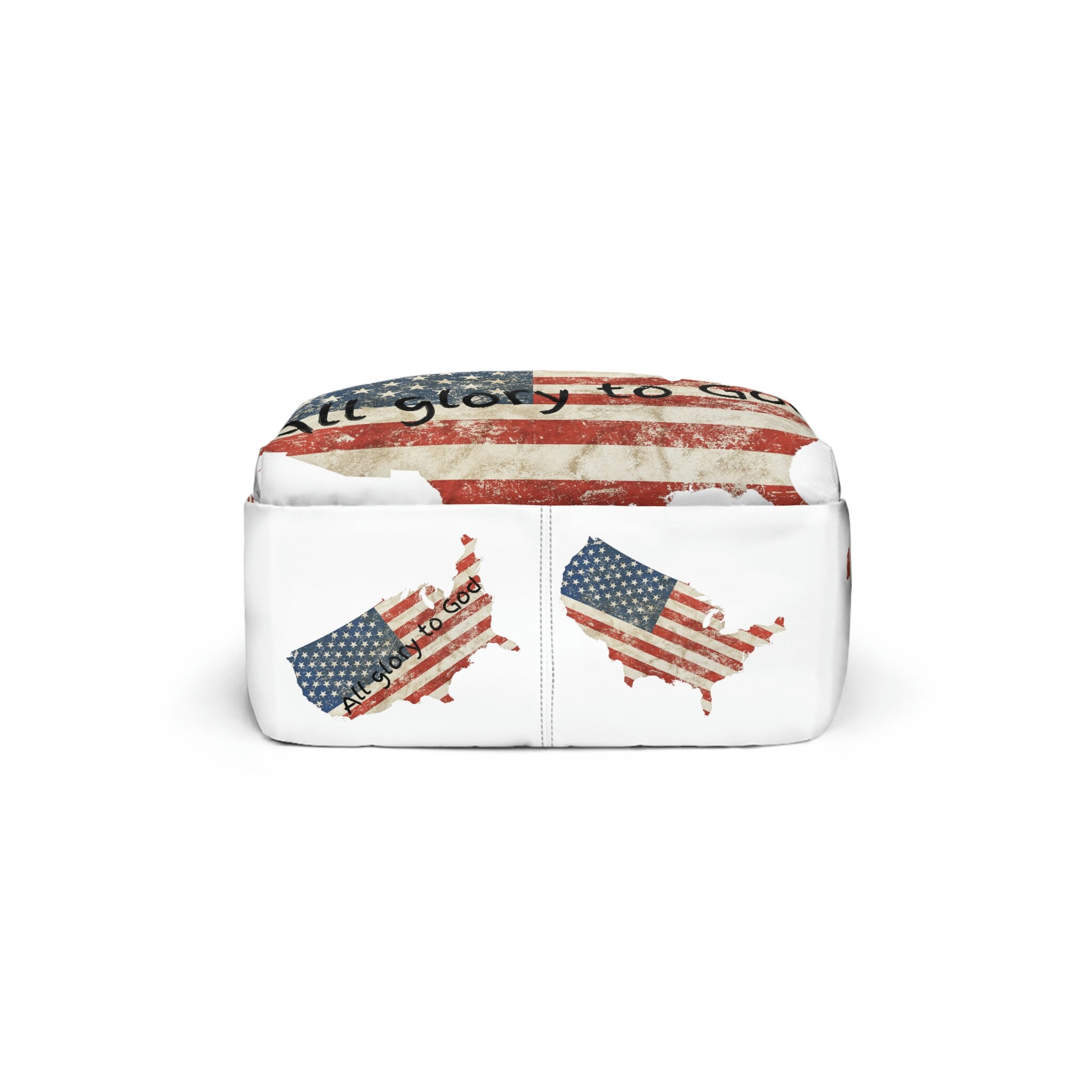 American Flag Backpack USA Patriotic Backpack God Backpack