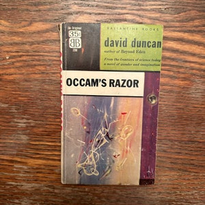Occam&#39;s Razor by David Duncan 1957 Ballantine Sci-fi Paperback GOOD