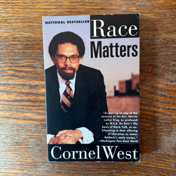 Race Matters by Cornel West 1994 Paperback History Civil Rights Politics VG-