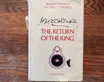 Return of the King Revised by J.R.R. Tolkein 1983 Fantasy Hardcover Not BCE GOOD