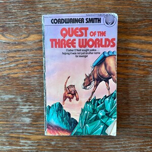 Quest of the Three Worlds by Cordwainer Smith 1978 Sci-fi Fantasy Paperback GOOD