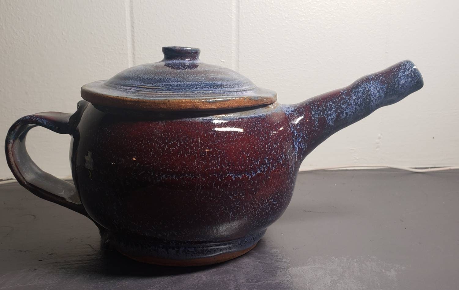 Vintage Oregon stoneware pottery teapot Water jug Etsy
