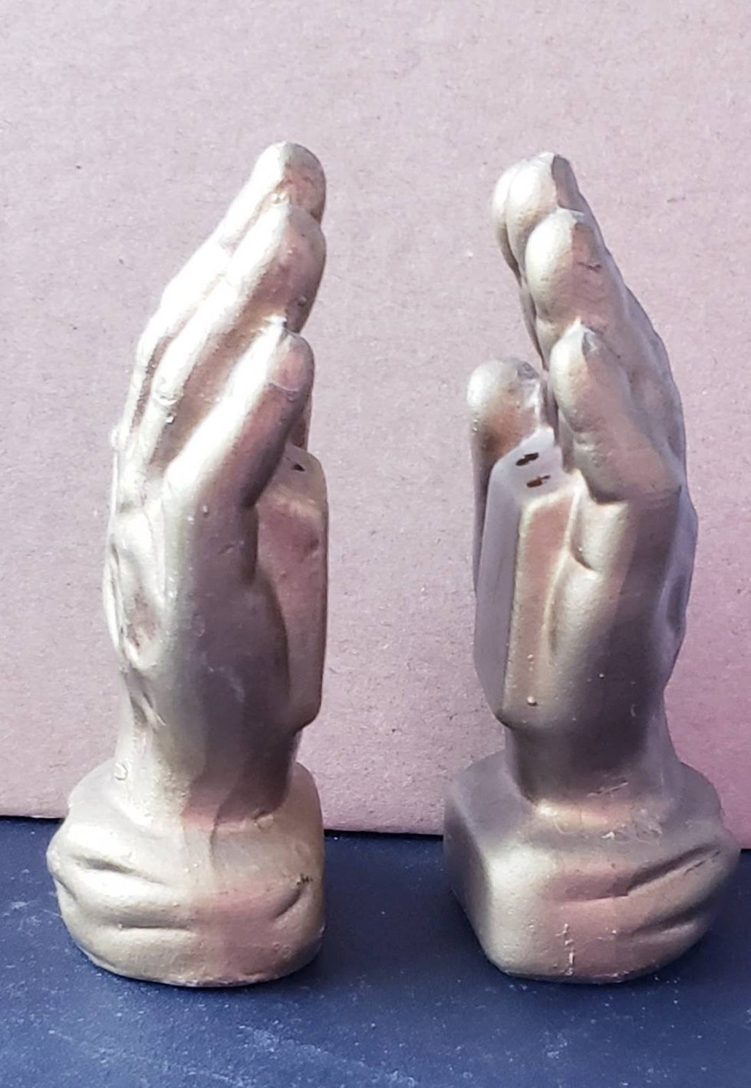 Religious Themed Tableware Praying Hands Ceramic Salt and Pepper ...