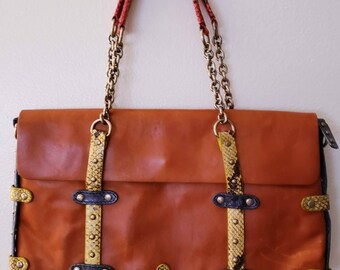 cynthia rowley snakeskin purse