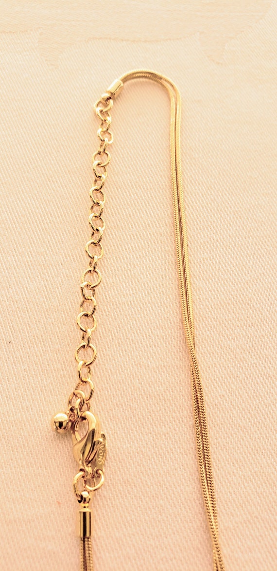 Vintage Avon Goldtone Rhinestone Lariat Set Rhinestone Necklace