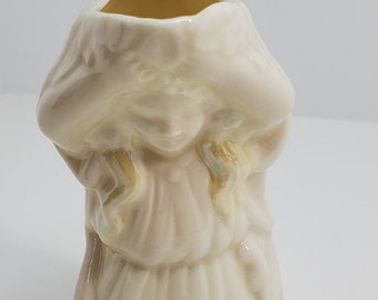 Belleek Maiden Kneeling Jug 1980-1993