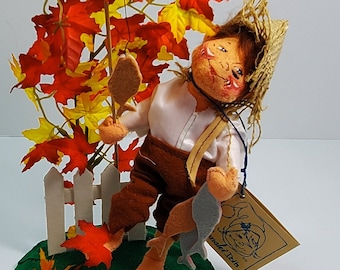 Annalee Doll Goin Fishin, Society Logo Kid, 1995