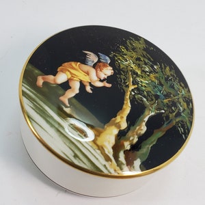 Villeroy & Boch Pompei Trinket Box, Luxembourg, Mismatched Bottom