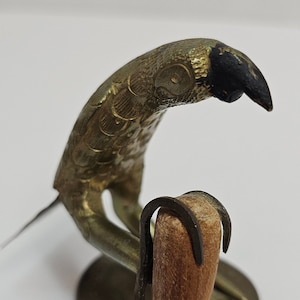 Brass and Copper Parrot