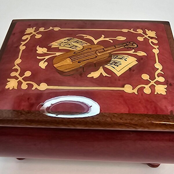 Italian Inlay Music Box, Italy