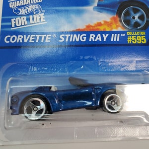 Hot Wheels Corvette Sting Ray III, #595, 1995, Original Package