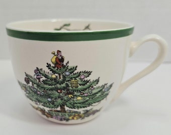 Spode Christmas Tree Flat Cup, England