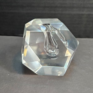 Geometric Faceted Bud Vase
